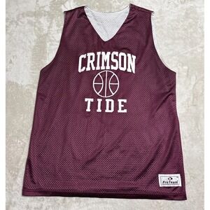Alabama Crimson Tide Basketball Jersey Men's XL Pro Team Reversible Tank Top